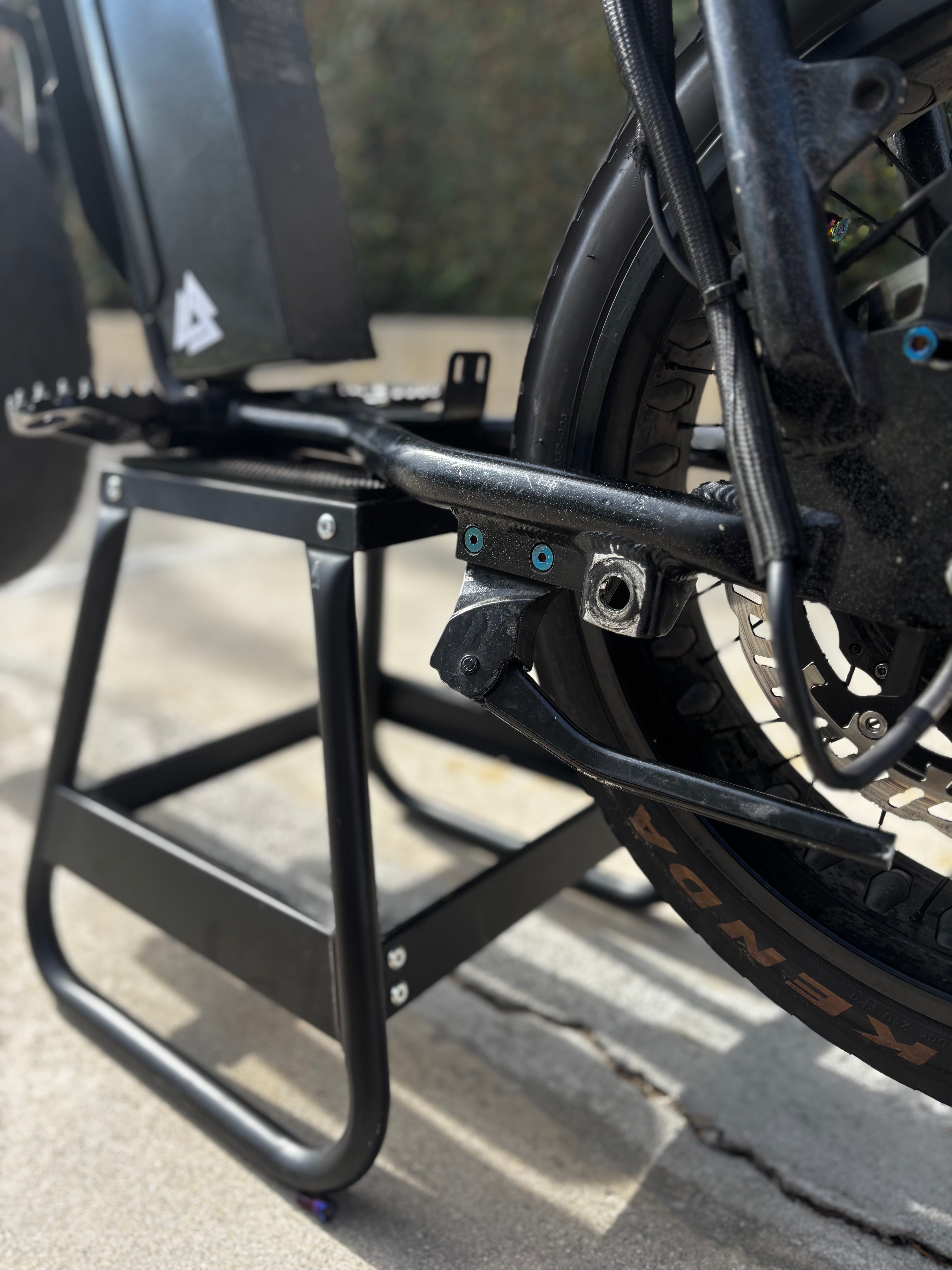 Titanium kick stand bolts